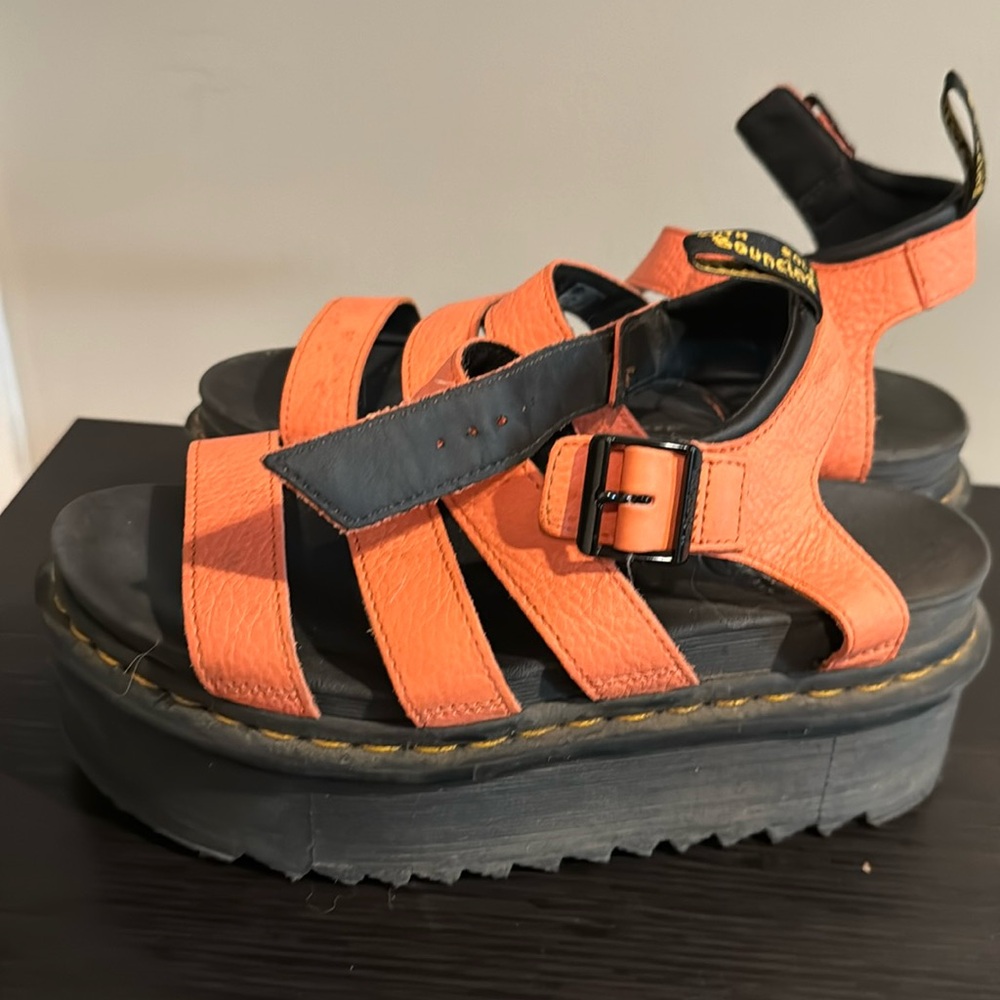 Doc Marten platform sandals